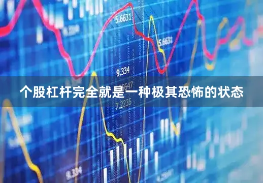 个股杠杆完全就是一种极其恐怖的状态