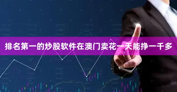 排名第一的炒股软件在澳门卖花一天能挣一千多